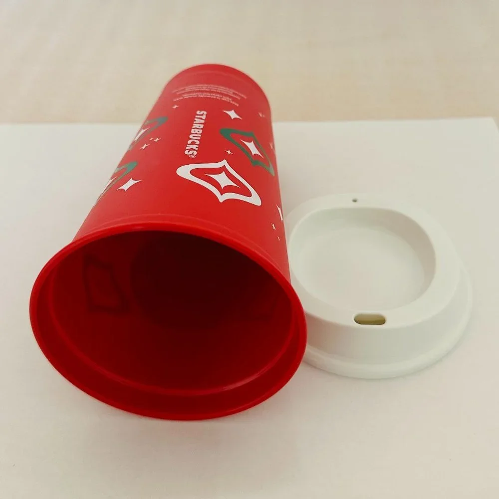 💝New💝 Starbucks 2023 Holiday Limited Edition Reusable Cups with Lids